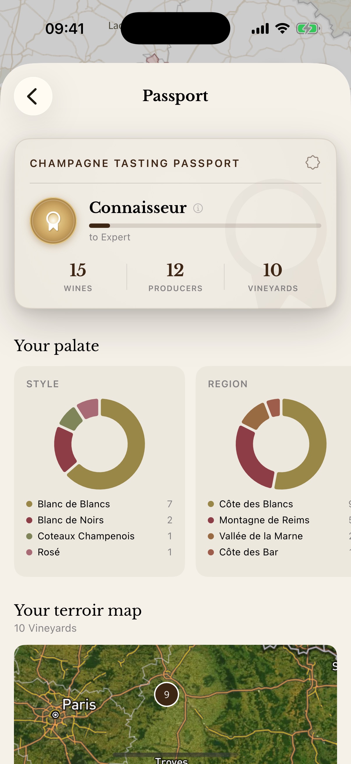Your Champagne tasting passport